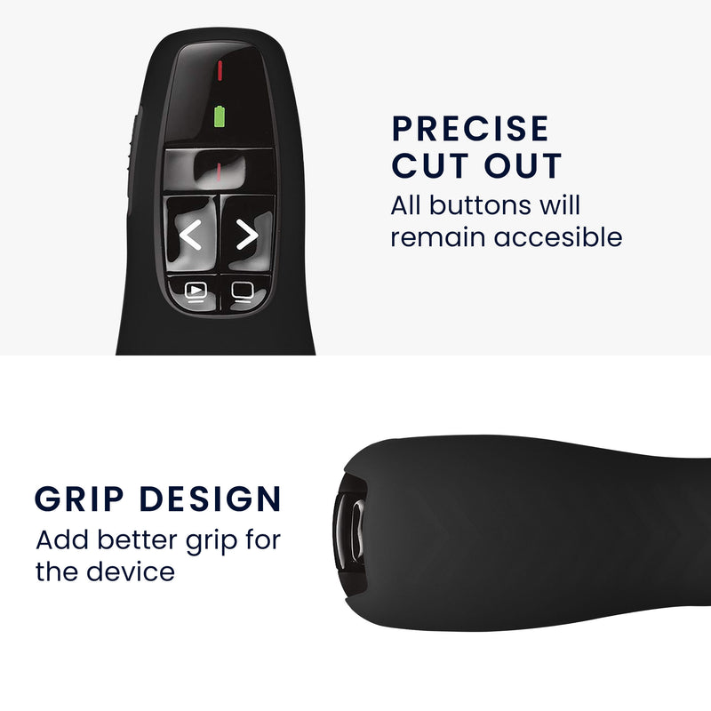 kwmobile Laser Pointer Case compatible with Logitech R 400 - Remote Clicker Protective Cover