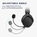 kwmobile Replacement Headphone Microphone compatible with Kingston HyperX Cloud III Headset Gaming Headphones Microphone with 3.5mm Jack Plug