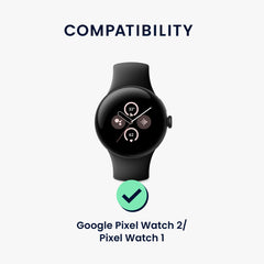 kwmobile Uhrenarmband kompatibel mit Google Pixel Watch 2 / Pixel Watch 1 Ersatz Armband - Ersatzarmband für Smartwatch