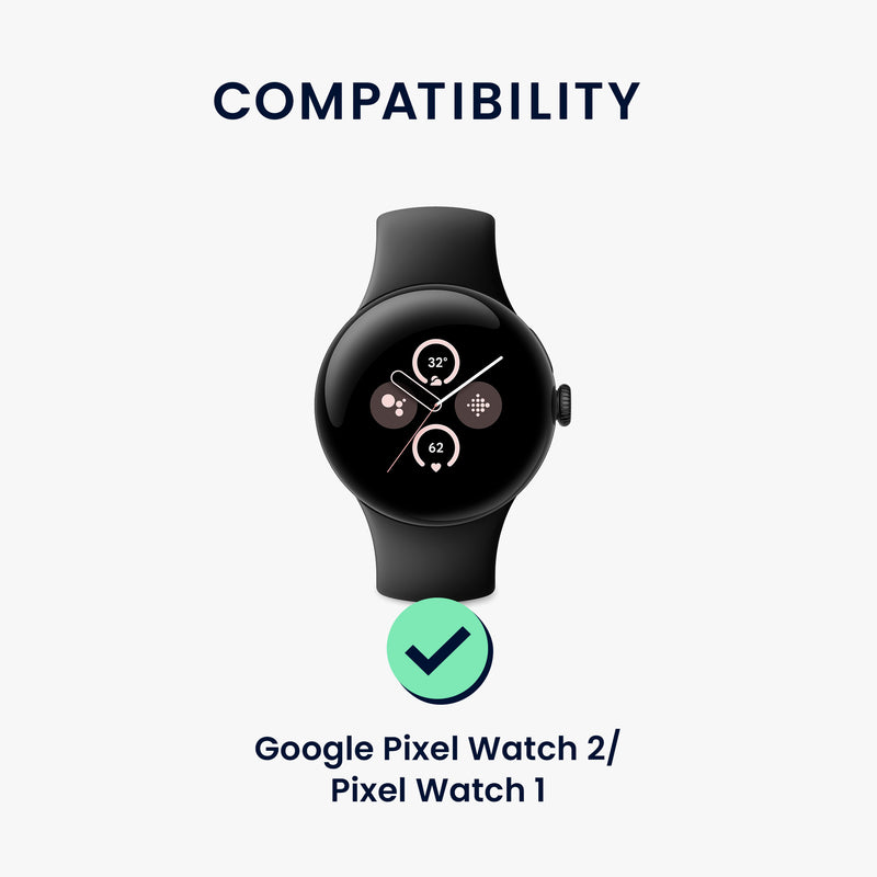 kwmobile Watch Strap compatible with Google Pixel Watch 2 / Pixel Watch 1 Replacement Band - Replacement Strap for Smartwatch - 14 - 22 cm Inner Dimensions