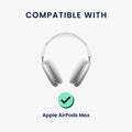 kwmobile Cat Ears Headband Cover Compatible with Apple AirPods Max Headband Cushion Headphone Attachment