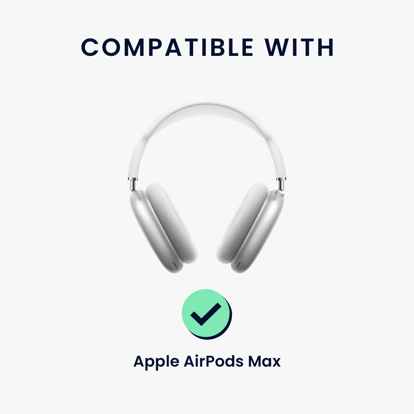 kwmobile Cat Ears Headband Cover Compatible with Apple AirPods Max Headband Cushion Headphone Attachment