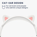 kwmobile Cat Ears Headband Cover Compatible with Apple AirPods Max Headband Cushion Headphone Attachment