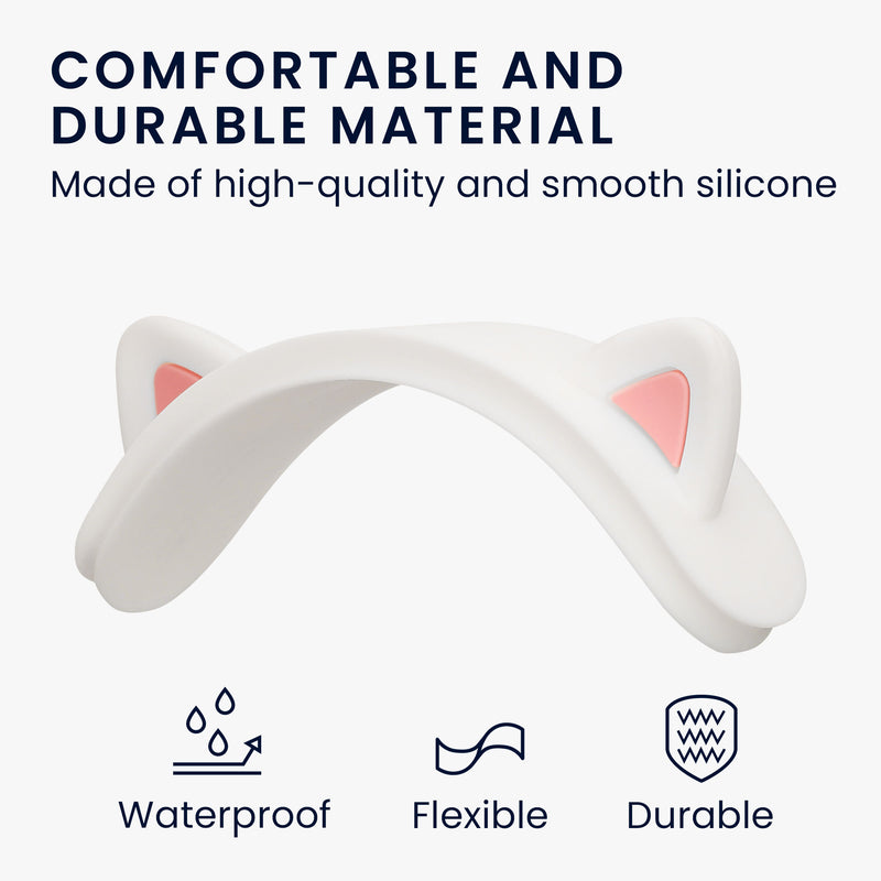 kwmobile Cat Ears Headband Cover Compatible with Apple AirPods Max Headband Cushion Headphone Attachment