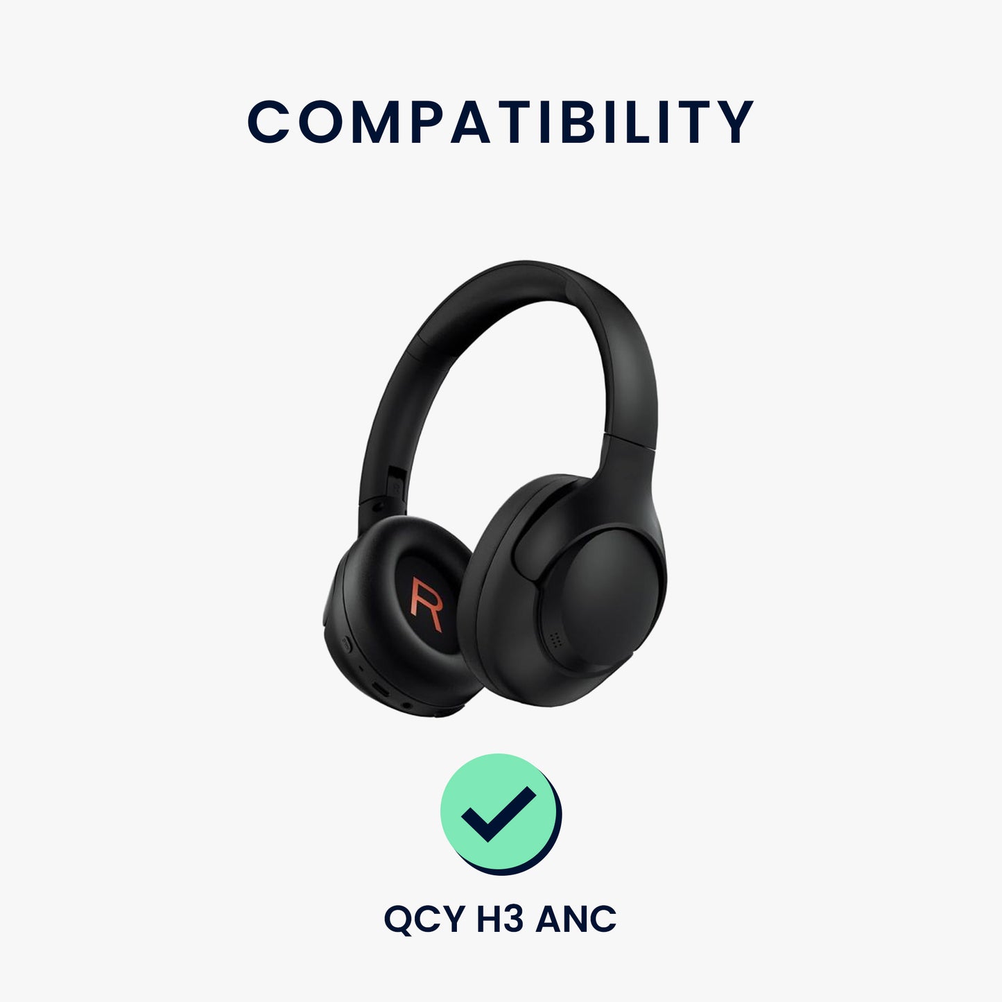 2x Ear Pads for QCY H3 ANC