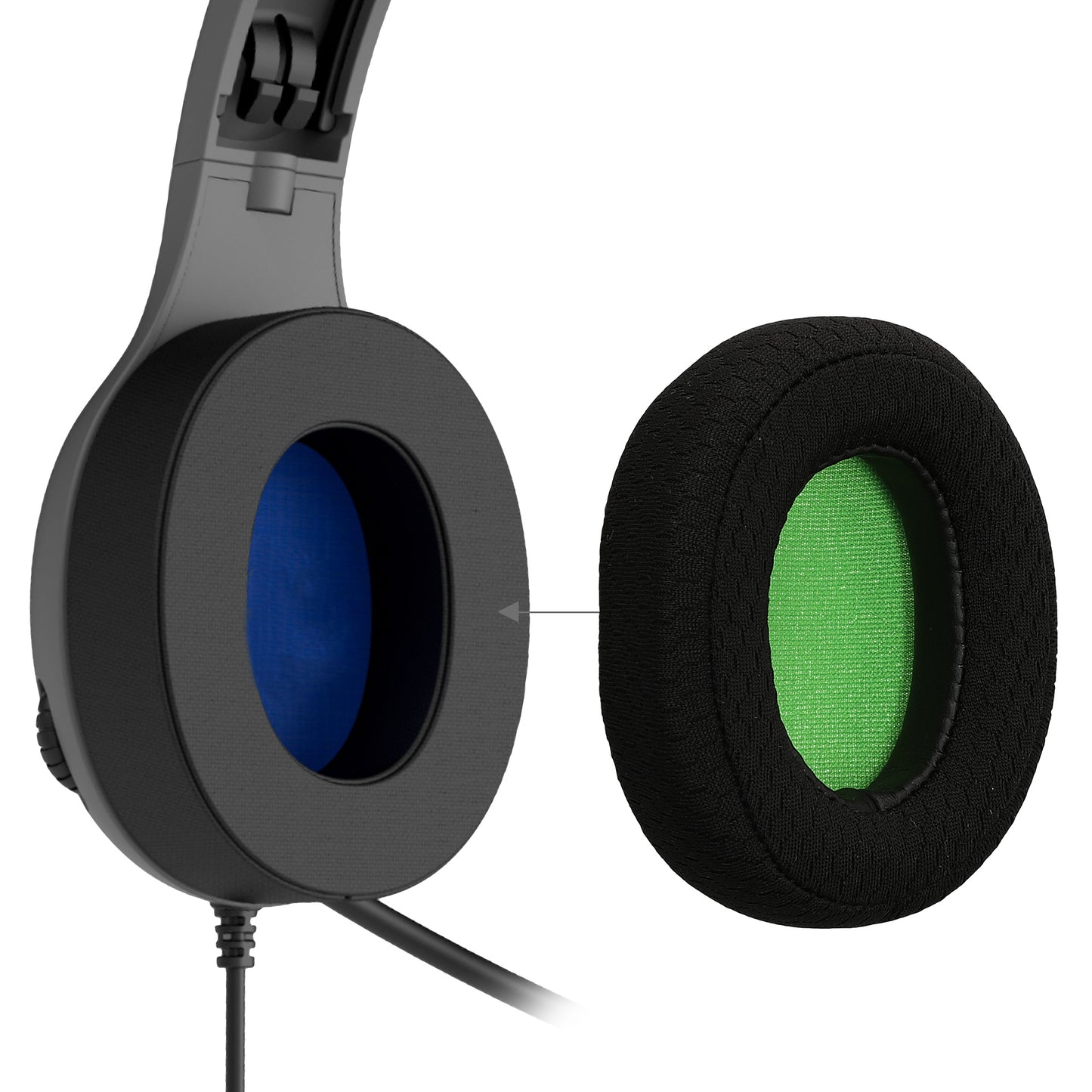 2x Mesh Earpads for PDP LVL30