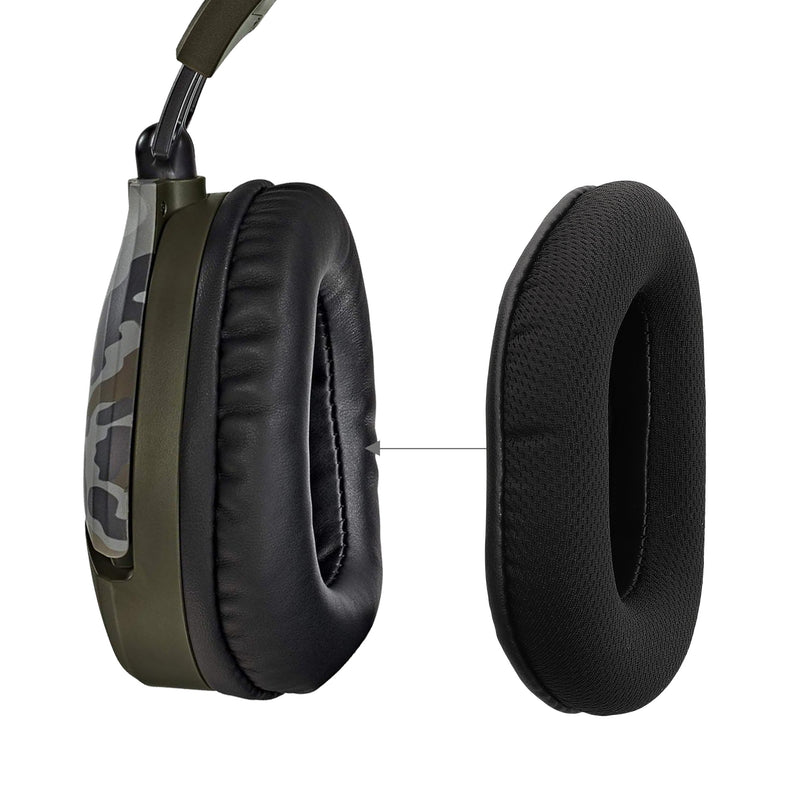 kwmobile Ear Pads for TurtleBeach Recon 70 Headphones Replacement Parts Over Ear Headphones