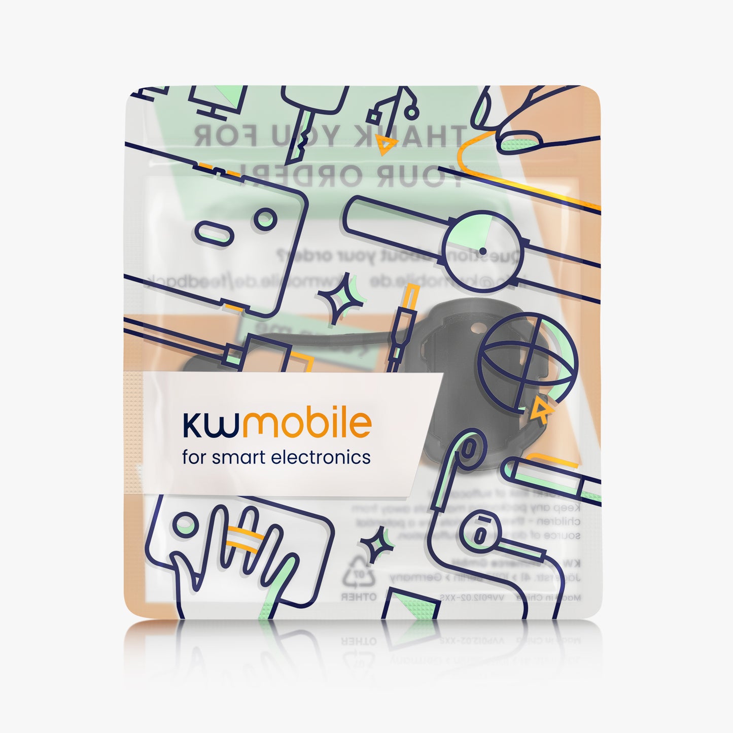 kwmobile Bike Computer Case compatible with Garmin Cadence / Bryton / Magene / iGPSPORT Cadence Sensor Protective Case-Cadence-Sensor