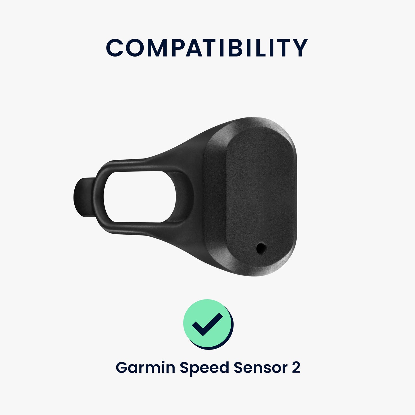 kwmobile Bike Computer Silicone Case Compatible with Garmin Speed Sensor 2 Cover - Cadence Sensor Protective Case - Silicone Case-Cadence-Sensor