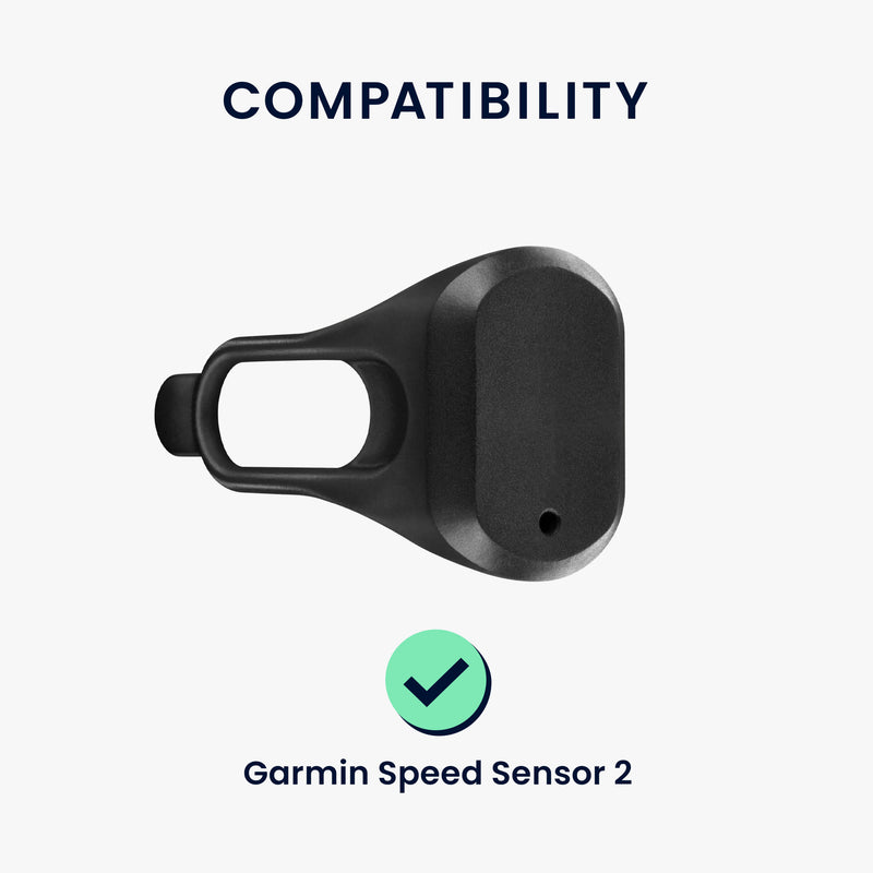 kwmobile Bike Computer Silicone Case Compatible with Garmin Speed Sensor 2 Cover - Cadence Sensor Protective Case - Silicone Case-Cadence-Sensor