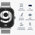 kwmobile Screen Protector compatible with Xiaomi Redmi Watch 4 Film Fitness Tracker Robust Display Protection