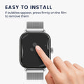 kwmobile Screen Protector compatible with Xiaomi Redmi Watch 4 Film Fitness Tracker Robust Display Protection