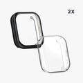 kwmobile Silicone Case for Amazfit Active (A2211) Protective Cover Full-Body Display Cover Set