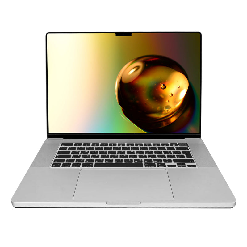kwmobile Keyboard Protector for Apple MacBook Pro 14" (2023) M2 A2779 / M3 A2918 / M3 A2992 QWERTY Russian Keyboard Cover Skin
