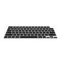 kwmobile Silikon Tastaturschutz für Apple MacBook Pro 16" (2023) M2 A2780 / M3 A2991 - QWERTY US Keyboard Cover Abdeckung - Schwarz Schwarz  