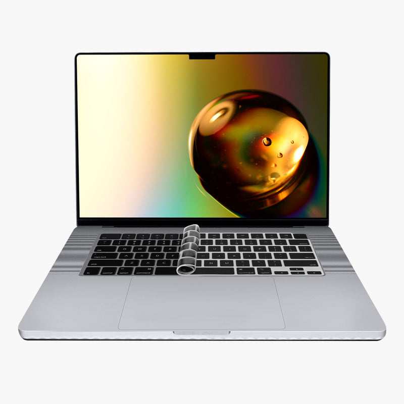 kwmobile Keyboard Protector for Apple MacBook Pro 16" (2023) M2 A2780 / M3 A2991 QWERTY US Keyboard Cover