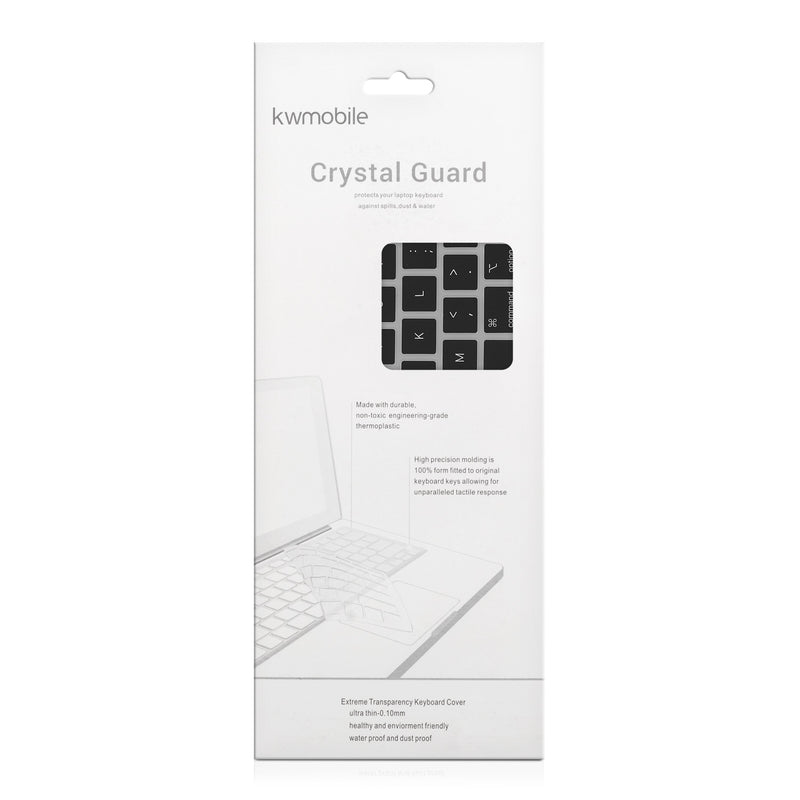 kwmobile Keyboard Protector for Apple MacBook Air 13.6 M2 (A2681) Touch ID Model - QWERTY US Keyboard Cover