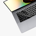 kwmobile Keyboard Protector for Apple MacBook Air 13.6 M2 (A2681) Touch ID Model - QWERTY US Keyboard Cover