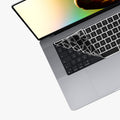 Silicone Keyboard Protector QWERTY (Spain) compatible with Apple MacBook Pro 16" (2023) M2 A2780 / M3 A2991