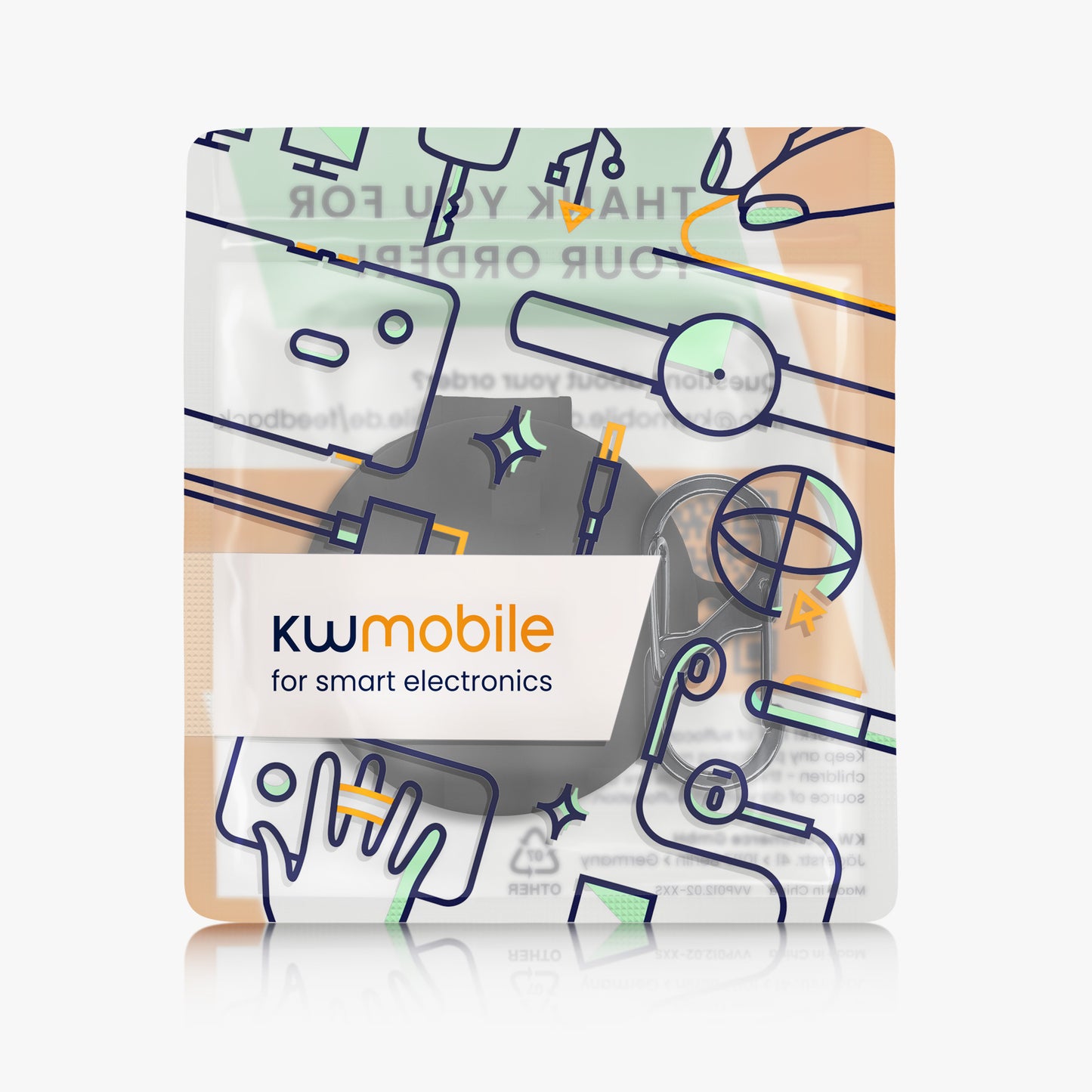 kwmobile Case Compatible with CMF by Nothing Buds Pro Case - Earphone Case - Protective Cover