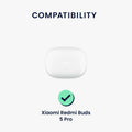 kwmobile Case Compatible with Xiaomi Redmi Buds 5 Pro Headphone Case TPU Cover Protective Case