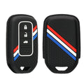 kwmobile Car Key Protection Case compatible with Honda 3-button CRV CRIDER Jade XRV VEZEL Case