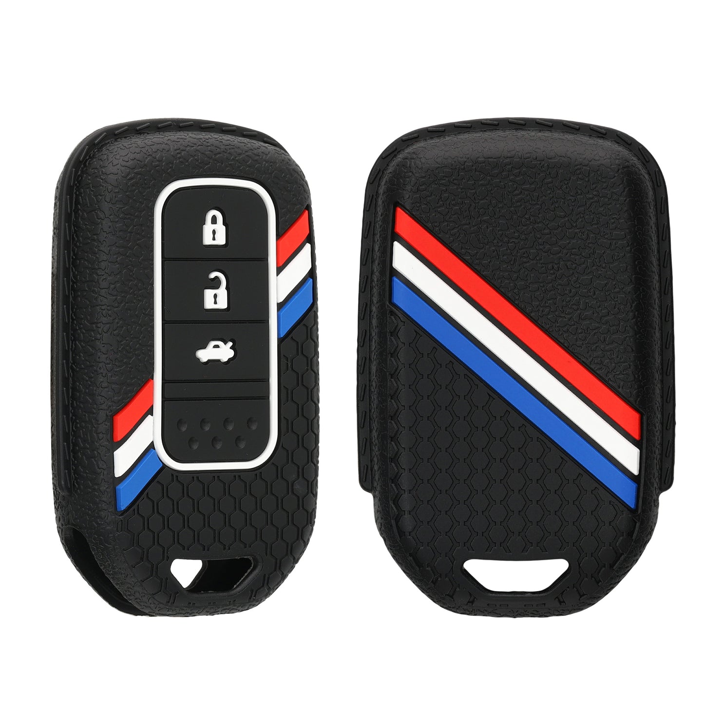 kwmobile Car Key Protection Case compatible with Honda 3-button CRV CRIDER Jade XRV VEZEL Case