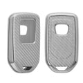 kwmobile Car Key Shell compatible with Honda 3-button CRV CRIDER Jade XRV VEZEL