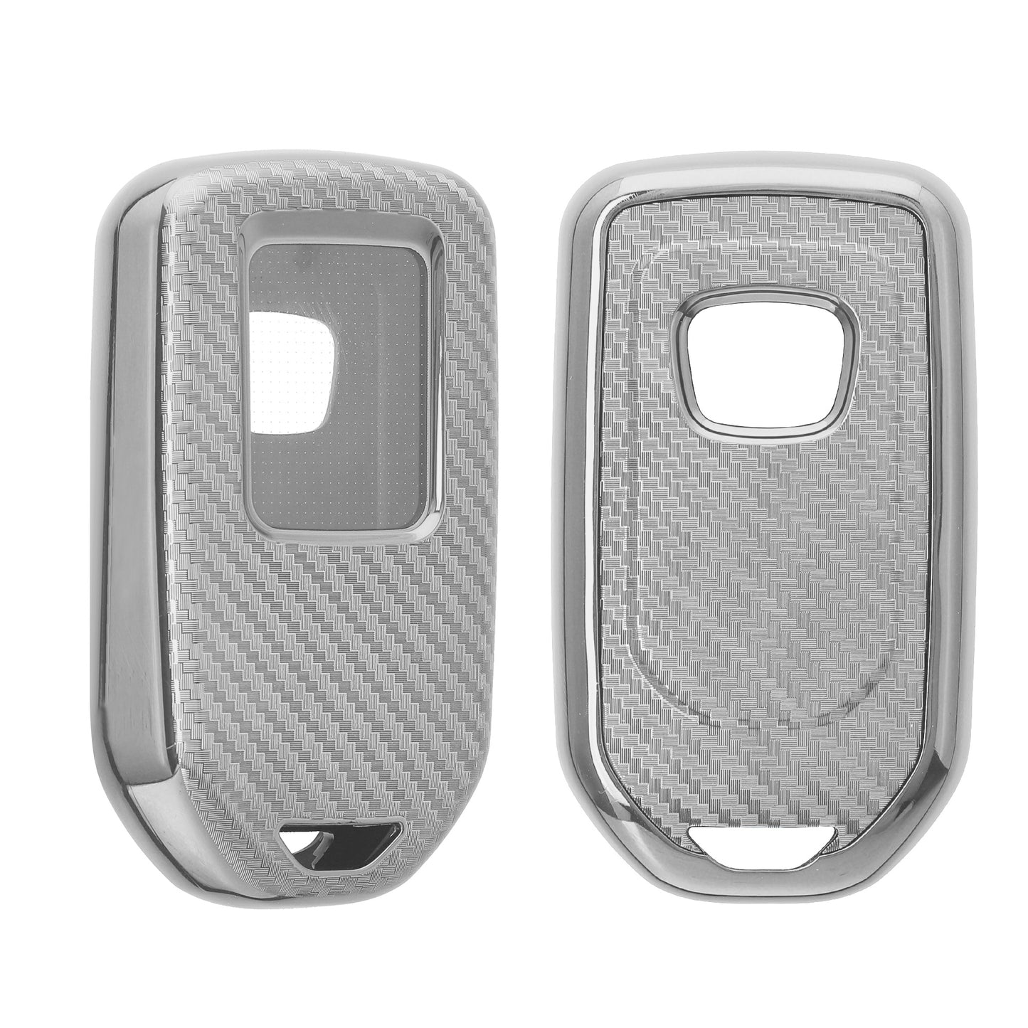 kwmobile Car Key Shell compatible with Honda 3-button CRV CRIDER Jade XRV VEZEL