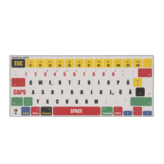 German QWERTZ Keyboard Stickers for Apple MacBook Air 13.6 M2 (A2681)