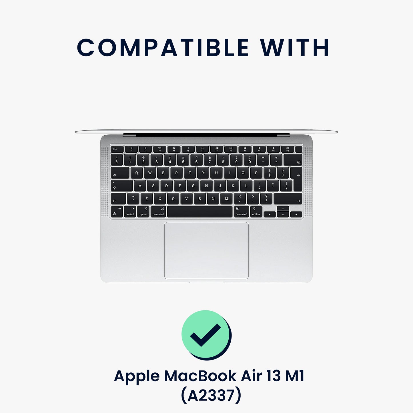 kwmobile Keyboard Stickers compatible with Apple MacBook Air 13 M1 (A2337) Keyboard Stickers for German QWERTZ Keyboard