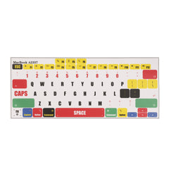 English US QWERTY Keyboard Stickers for Apple MacBook Air 13 M1 (A2337)