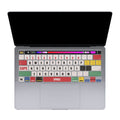 kwmobile Keyboard Stickers English Compatible with Apple MacBook Pro 13.3 M1 M2 (A2289 / A2251 / A2338) Keyboard Sticker Color Stickers for US QWERTY Keyboard