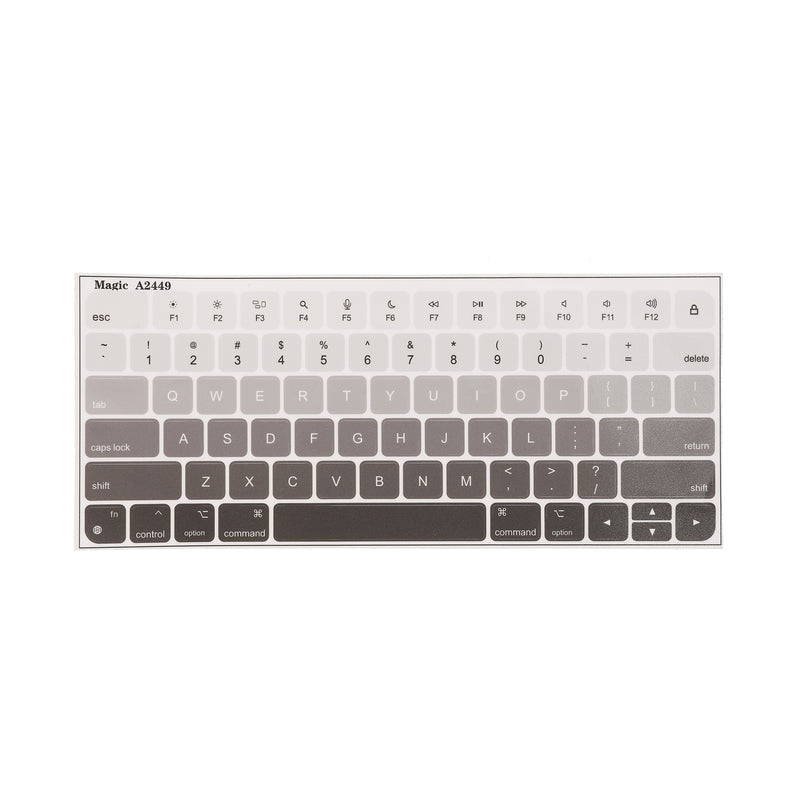 kwmobile Keyboard Stickers English compatible with Apple Magic Keyboard Wireless Keyboard Sticker