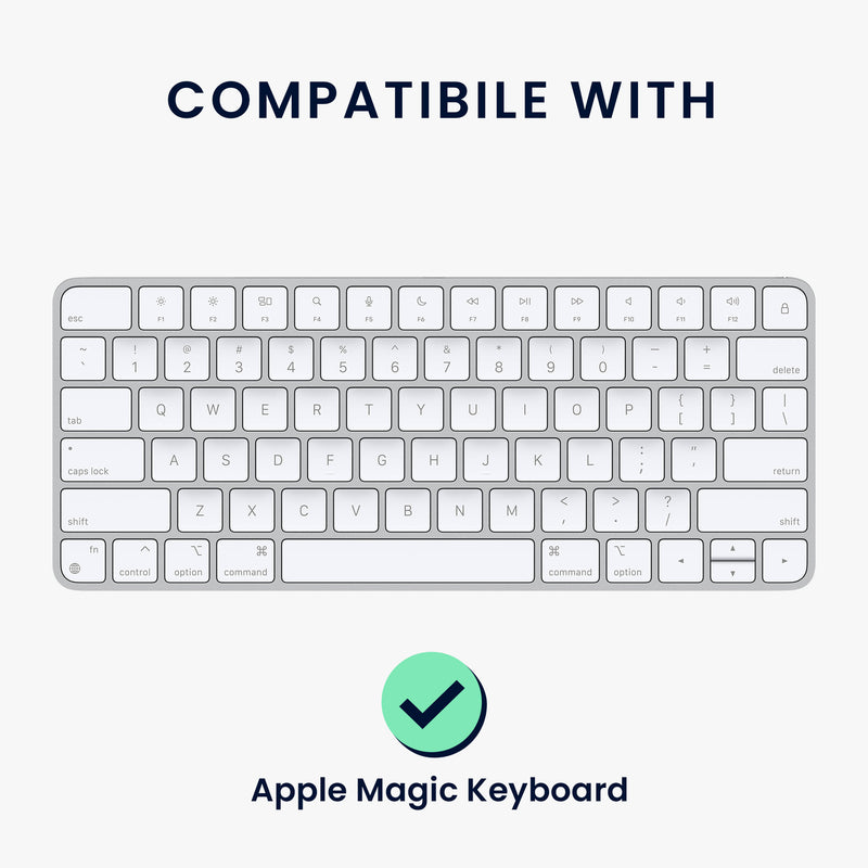 kwmobile Keyboard Stickers English compatible with Apple Magic Keyboard Wireless Keyboard Sticker