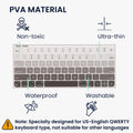 kwmobile Keyboard Stickers English compatible with Apple Magic Keyboard Wireless Keyboard Sticker