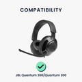 kwmobile Ear Pads for JBL Quantum 300 Headphones Replacement Parts Over Ear Headphones