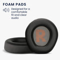 kwmobile Ear Pads for JBL Quantum 300 Headphones Replacement Parts Over Ear Headphones