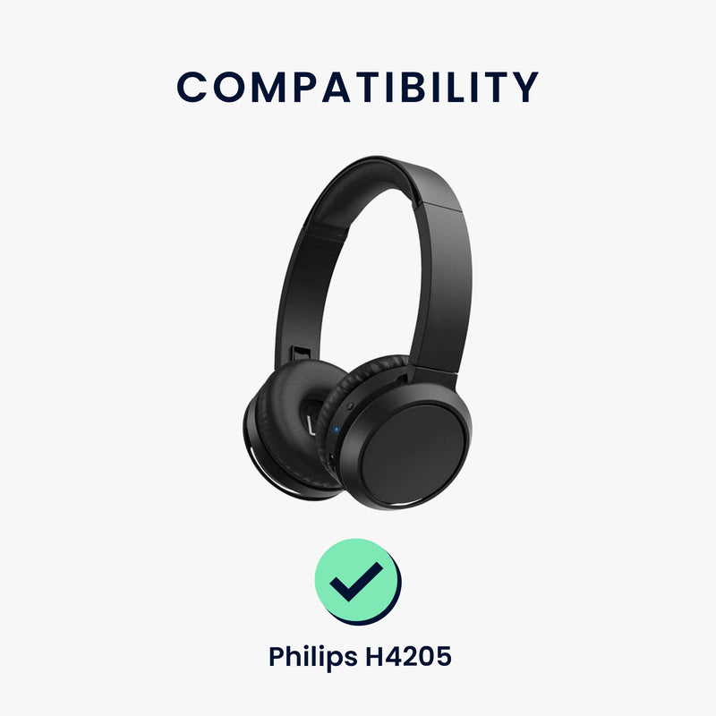 kwmobile Ear Pads for Philips H4205 Headphones Replacement Parts Over-Ear Headphones