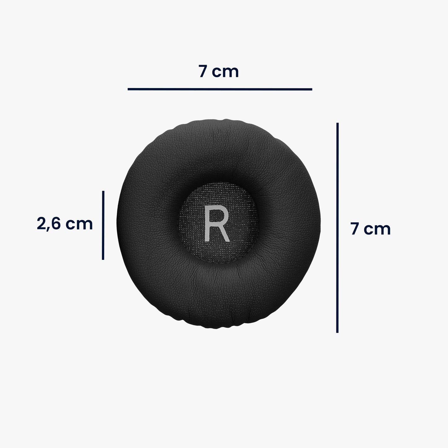 kwmobile Ear Pads for Philips H4205 Headphones Replacement Parts Over-Ear Headphones