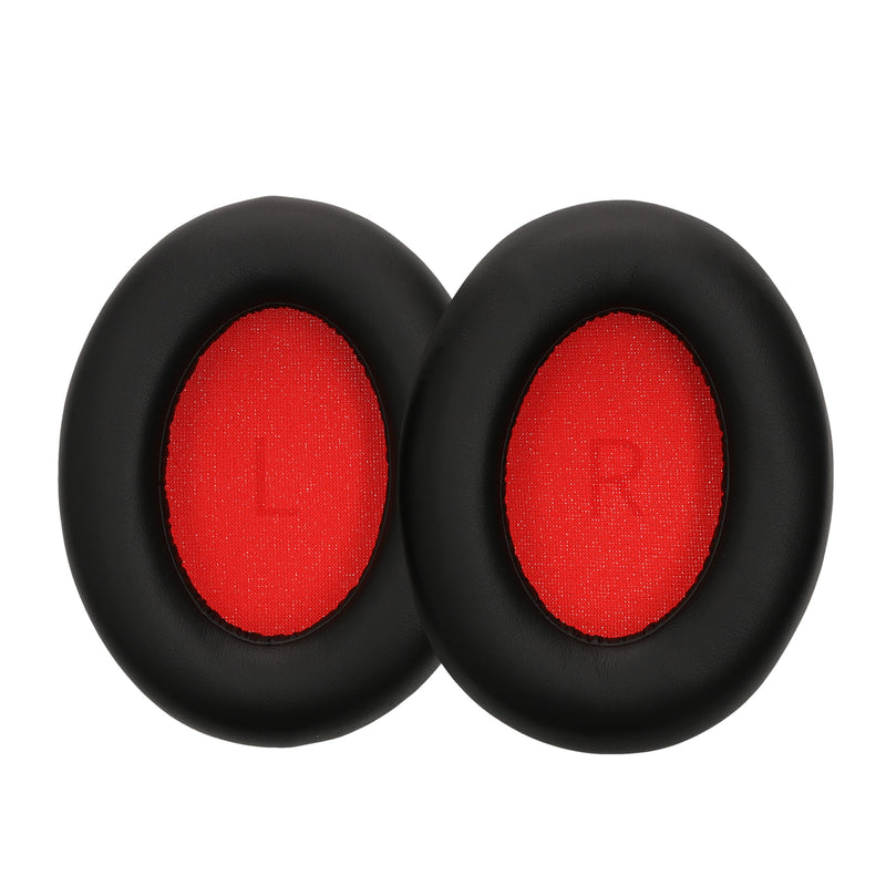 kwmobile 2x Ohr Polster für 1More SonoFlow / SonoFlow SE Ohrpolster - Ersatz Ohrpolster - Kopfhörer Ersatzteile - Kopfhörer Ersatzpolster für Over Ear Headphones Schwarz  
