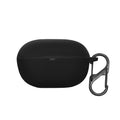 kwmobile Hülle kompatibel mit Anker Soundcore Life A3i Kopfhörer - Silikon Schutzhülle Etui Case Cover Schoner in Schwarz Schwarz  