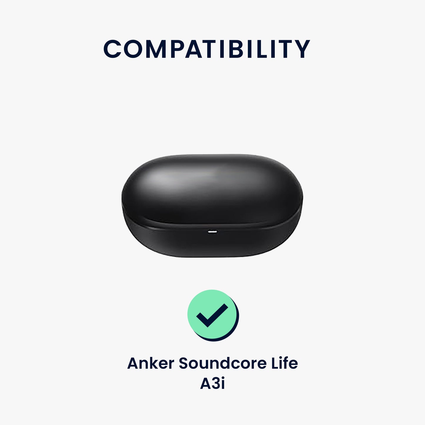 kwmobile Case Compatible with Anker Soundcore Life A3i Headphones
