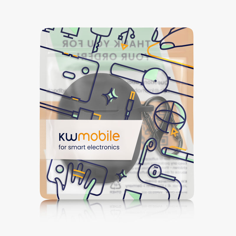 kwmobile Case compatible with Google Pixel Buds A Series Case - Headphone Case - Protective Cover