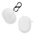 kwmobile Hülle kompatibel mit Google Pixel Buds A Series Hülle - Kopfhörer Case - TPU Silikon Cover - Schutzhülle in Weiß Weiß  