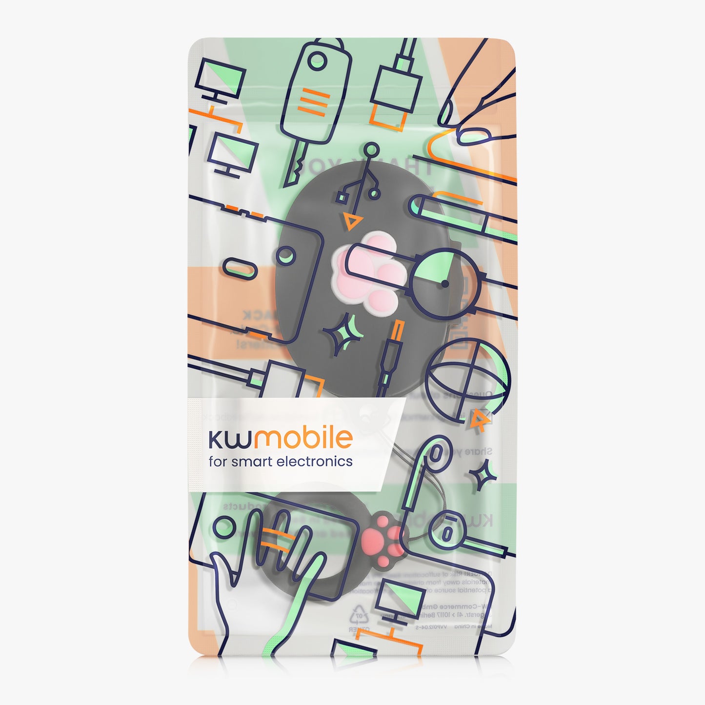 Silicone Case for Anker Soundcore Life P2 Mini Cat