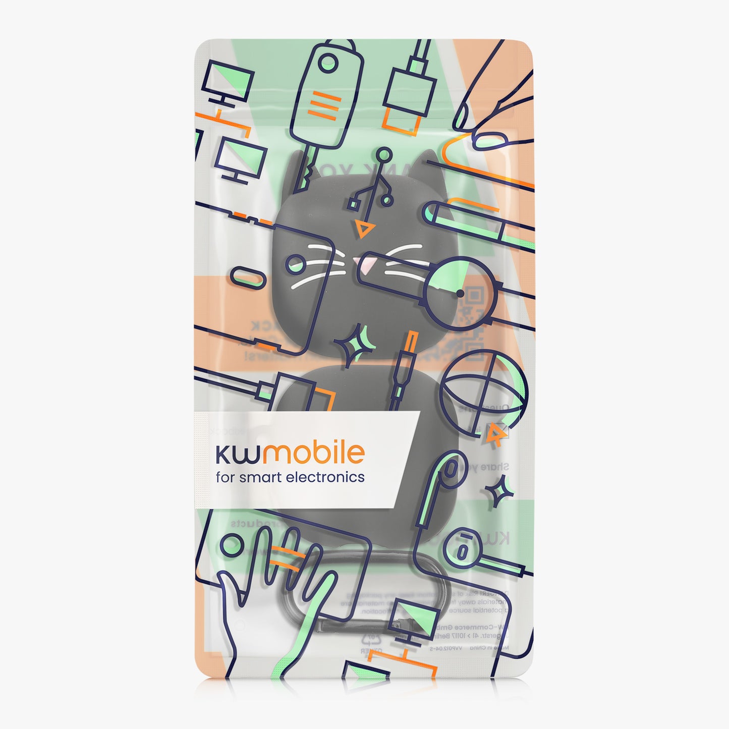 Silicone Case for Samsung Galaxy Buds FE Cat