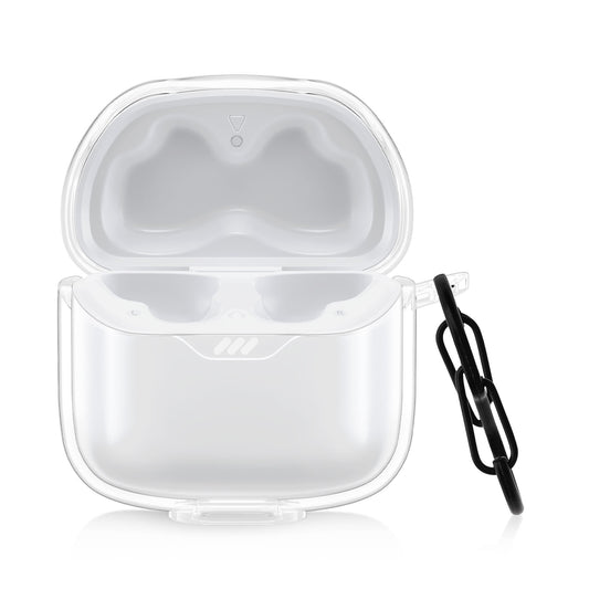 kwmobile Hülle für JBL Tune Flex Case - TPU Silikon Schutzhülle - Kopfhörer Cover - Transparent Transparent  