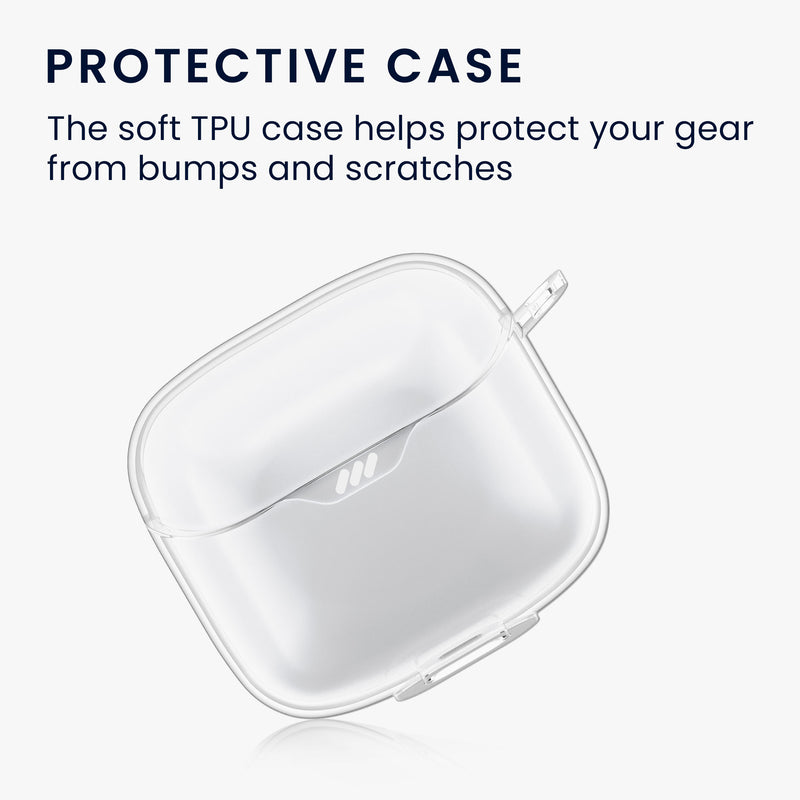 kwmobile Case for JBL Tune Flex Case Protective Cover Headphone Cover