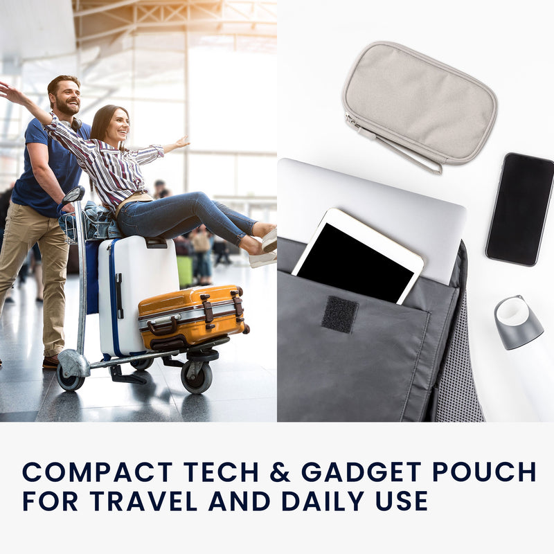 kwmobile Power Bank Protective Case compatible with Anker PowerCore 20000 / 20100 / 10000 / 13000 mAh Case - Bag for Mobile Charger - 17.5 x 8 cm Internal Dimensions